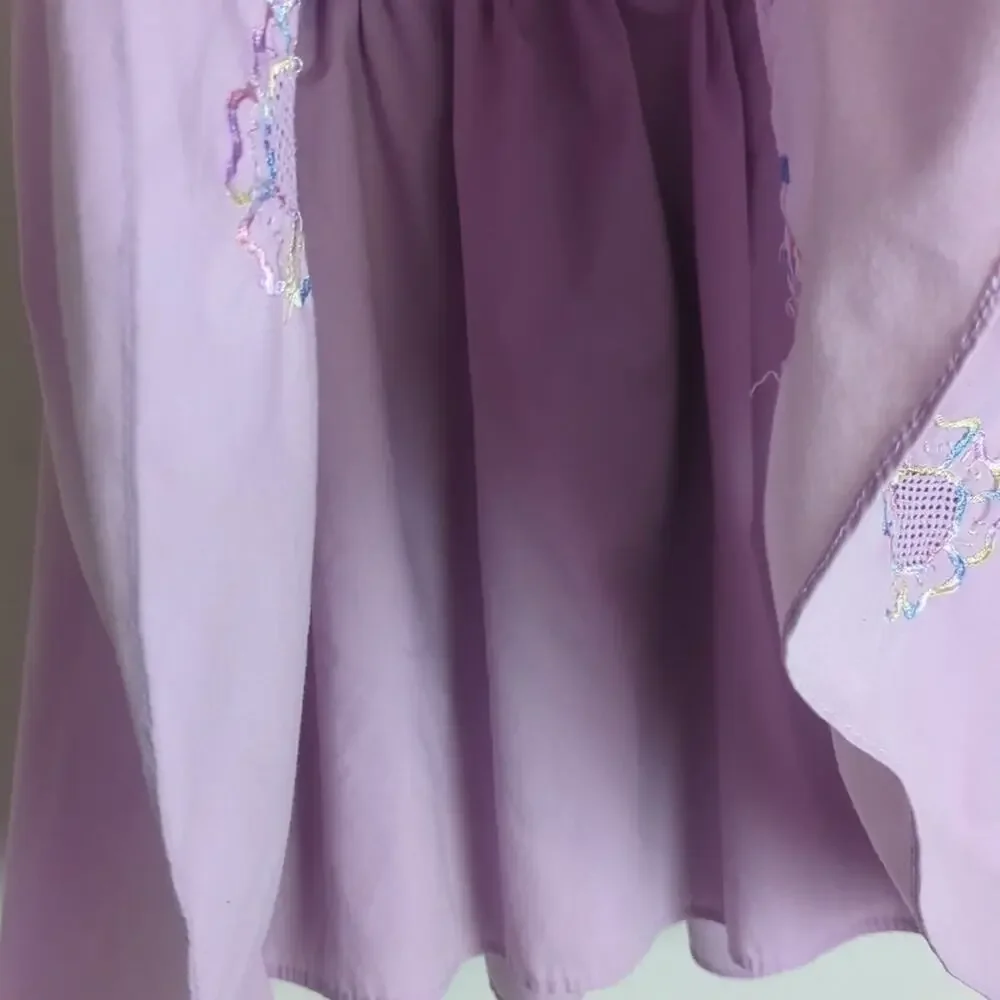 Whimsical Fit & Flare Dress Butterfly Ladybug Dragonfly Girls 8